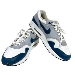 Nike Air Max 1 Dark Teal Green Men's Size 12 Athletic Casual Sneakers DH4059-101